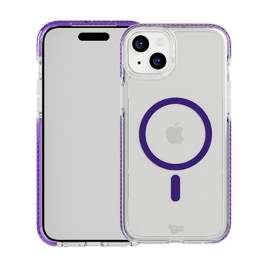 Tech21 EvoCrystal MagSafe Case for iPhone 15 Plus - Amethyst